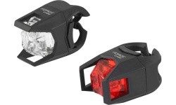 FORCE Cage front and rear bike lights