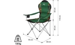 NC3080 CAMPING CHAIR NILS CAMP