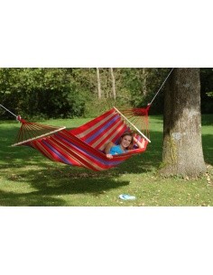 Hammock Amazonas Aruba, with EllTex material, red