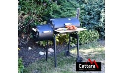 Charcoal Grill with Smokehouse Cattara Smokie