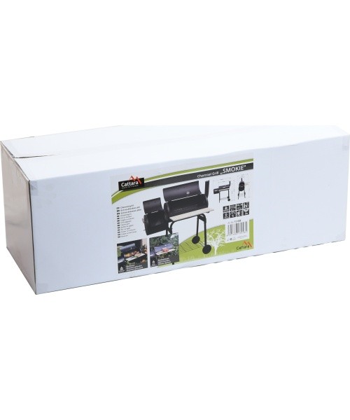 Charcoal Grill with Smokehouse Cattara Smokie