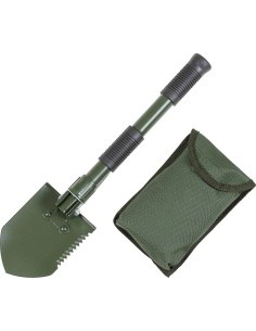 Mini Folding Shovel Set MFH 3in1 - Green