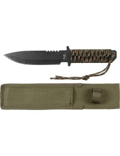 Peilis FoxOutdoor - Camo, fiksuota geležtė