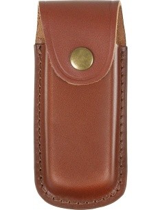 Peilio dėklas FoxOutdoor, rudas, odinis