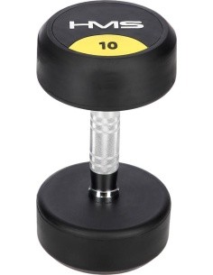 Guminis hantelis HG PRO HMS - 10 kg