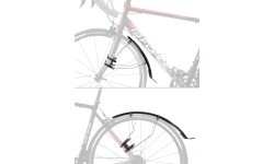 FORCE WIN42 Aluflex 28" Fenders with Stays (black)