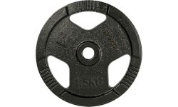 Cast Iron Weight Plate inSPORTline Hamerton Black 1.25 kg, 30 mm