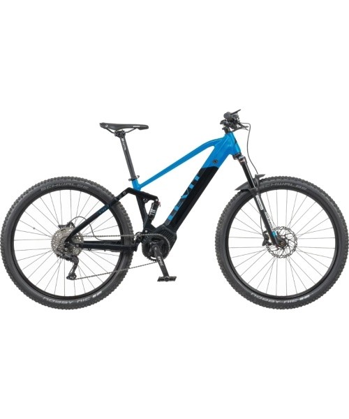 Full-Suspension Mountain E-Bike Levit Kingit BF Overstep 630 29” – 2024 - Blue black pearl
