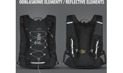 NC1797 BLACK RUNNING BACKPACK JOURNEY NILS CAMP