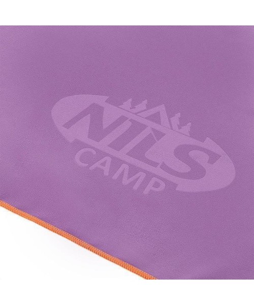 NCR12 PURPLE-RED MICROFIBRE TOWEL 180x100 NILS CAMP