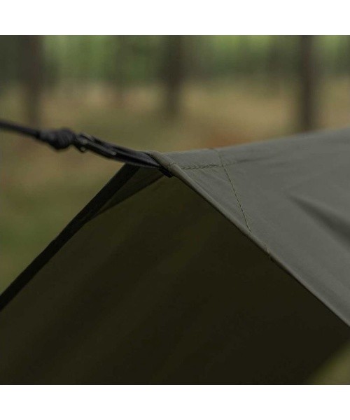 TigerWood thermo tarp 3 m x 3 m olive green