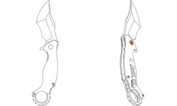 Peilis Ruike P881-B1