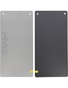 Fitnness Mat HMS Premium MFK07 Light Grey-Black, 120x60cm, EVA 15mm