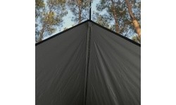 "TigerWood Thermo Tarp" 3 X 4 juodos spalvos