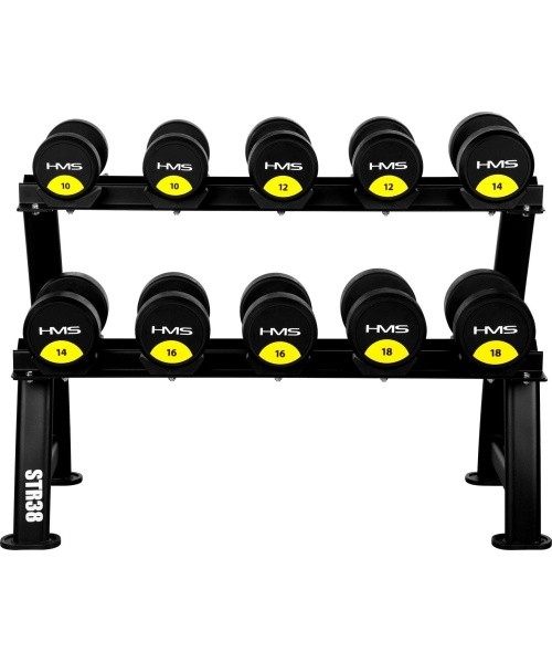 STR38 DOUBLE LEVEL DUMBBELL RACK COMMERCIAL HMS