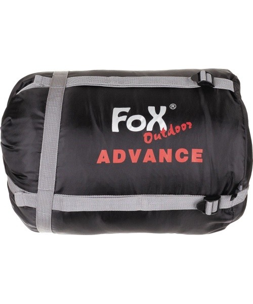Sleeping Bag FoxOutdoor Advance - Black-Grey