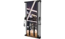 BS302 DOUBLE WALL-MOUNTED TRAINING GATE WITH STACK COMMERCIAL HMS
