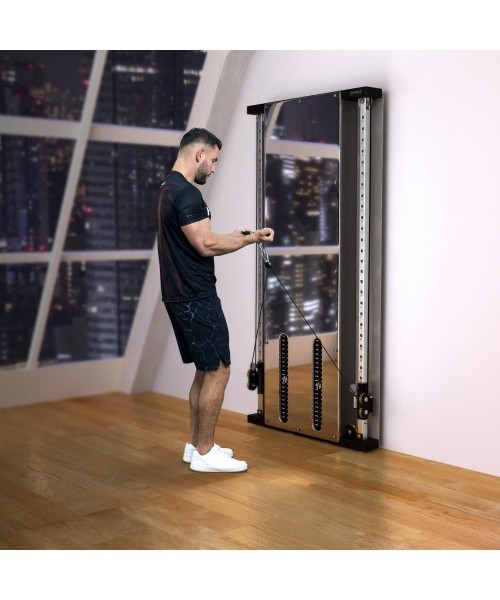 BS302 DOUBLE WALL-MOUNTED TRAINING GATE WITH STACK COMMERCIAL HMS