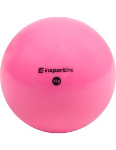 Jogos kamuolys inSPORTline 1 kg - Rožinė
