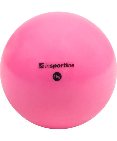 Yoga Ball inSPORTline 1 kg - Pink
