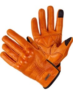 Leather Motorcycle Gloves W-Tec Dahmer - Light Brown