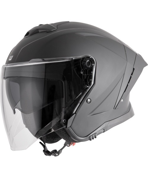 Motociklininko šalmas W-TEC Voltik - Matinė juoda