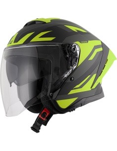 Motociklo šalmas W-TEC Voltik Graphic - Geltona