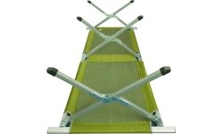 Camp Bed Highlander, Aluminum - Green