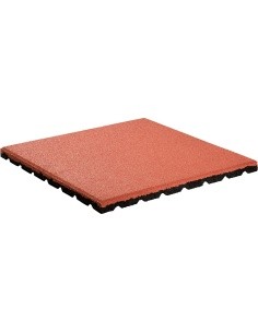 Multifunctional Rubber Tile Base Antishock - Red