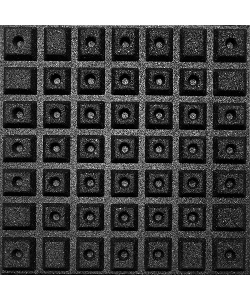 Multifunctional Rubber Tile Base Antishock - Grey