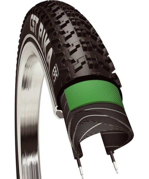 CST Pika Tire 700 x 38C (40-622) C1894, tubeless, folding