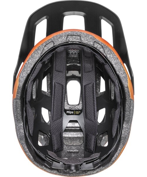 Uvex react jr. MIPS helmet papaya matt