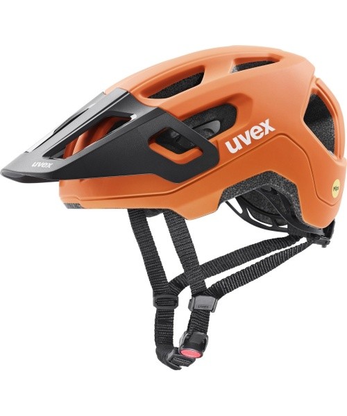 Uvex react jr. MIPS helmet papaya matt