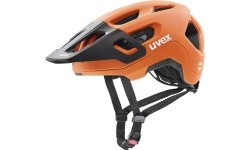 Uvex react jr. MIPS helmet papaya matt