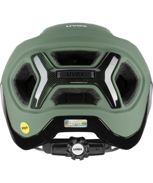Šalmas Uvex react MIPS moss green-black matt