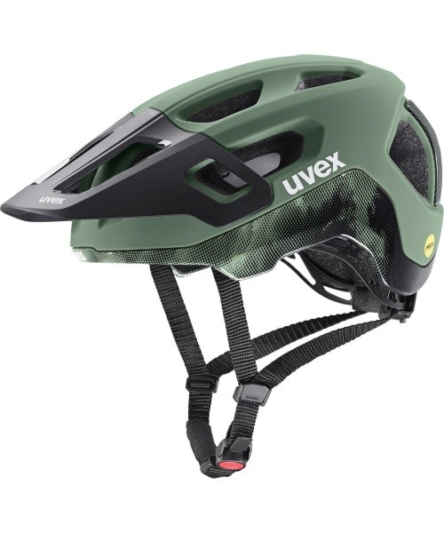 Šalmas Uvex react MIPS moss green-black matt