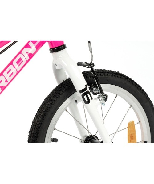 Dviratis Karbon Superlight 16 pink