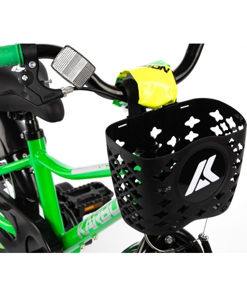 Dviratis Karbon Jazz 16 green neon