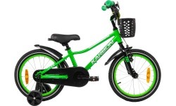 Dviratis Karbon Jazz 16 green neon
