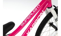 Karbon Superlight Automatic 18 bicycle, pink
