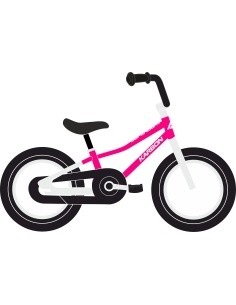 Karbon Superlight 18 bike, pink