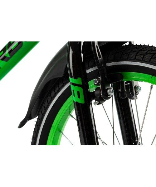Dviratis Karbon Comet 18 green neon