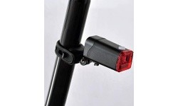 Fischer LED Rear Rack Light, Battery-Powered
