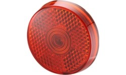 Fischer LED rear bike light, battery-powered