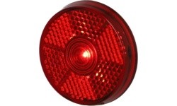 Fischer LED rear bike light, battery-powered