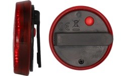 Fischer LED rear bike light, battery-powered
