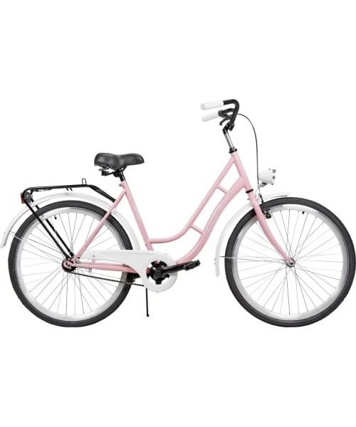 Dviratis AZIMUT Retro 26" 2025 light pink