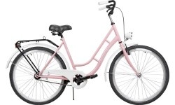 Dviratis AZIMUT Retro 26" 2025 light pink