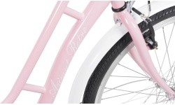 Dviratis AZIMUT Retro 26" 2025 light pink