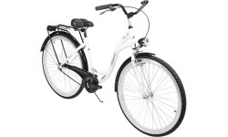 Dviratis AZIMUT City Lux 28" 2025 white-black